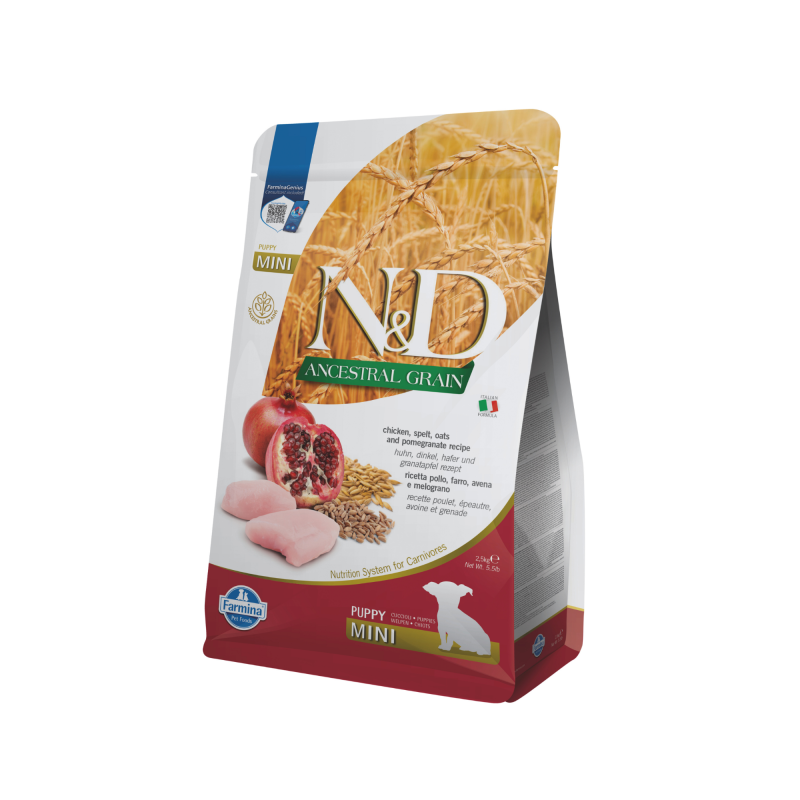 ND ANCESTRAL POULET GRENADE CHIOT MINI 2.5 kg
