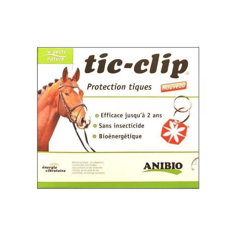 Medaille Tic-Clip pour chevaux