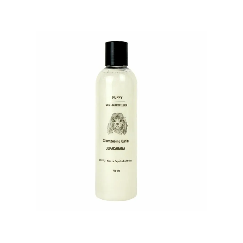Shampoing pour chien PUPPY Copacabana Coco et Aloe Vera 250 ml