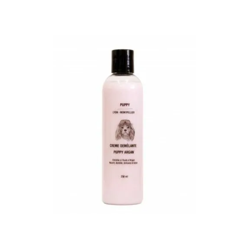 Crème démêlante Argan PUPPY pour chien et chat 250 ml Crème démêlante Argan PUPPY pour chien et chat 250 ml