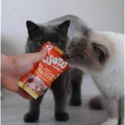 WOW CHAT SAUCE ADULT CANARD & POULET 85 GR
