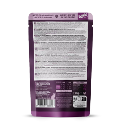 WOW CHAT PATEE SENIOR VOLAILLE & CANARD 125 GR