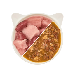 WOW CHATS SAUCE ADULTE POULET 85 GR
