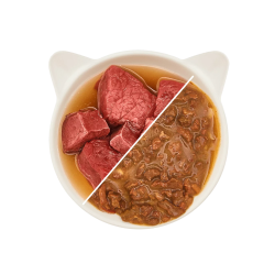 WOW CHAT SAUCE ADULT BŒUF 85 GR
