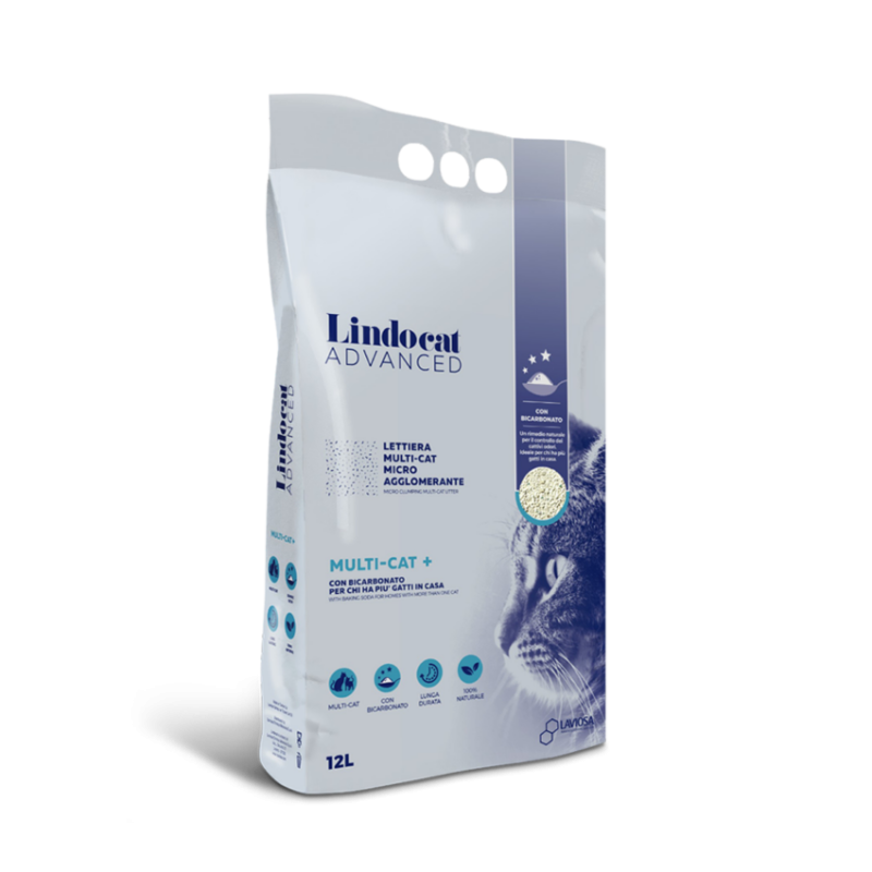 LITIERE LINDOCAT ADVANCED MULTI-CAT+ 12L