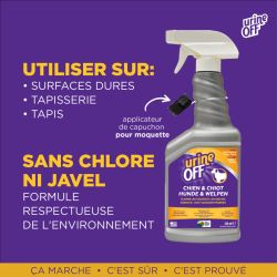 DESTRUCTEUR BIOTEC URINE OFF CHIEN 500Ml