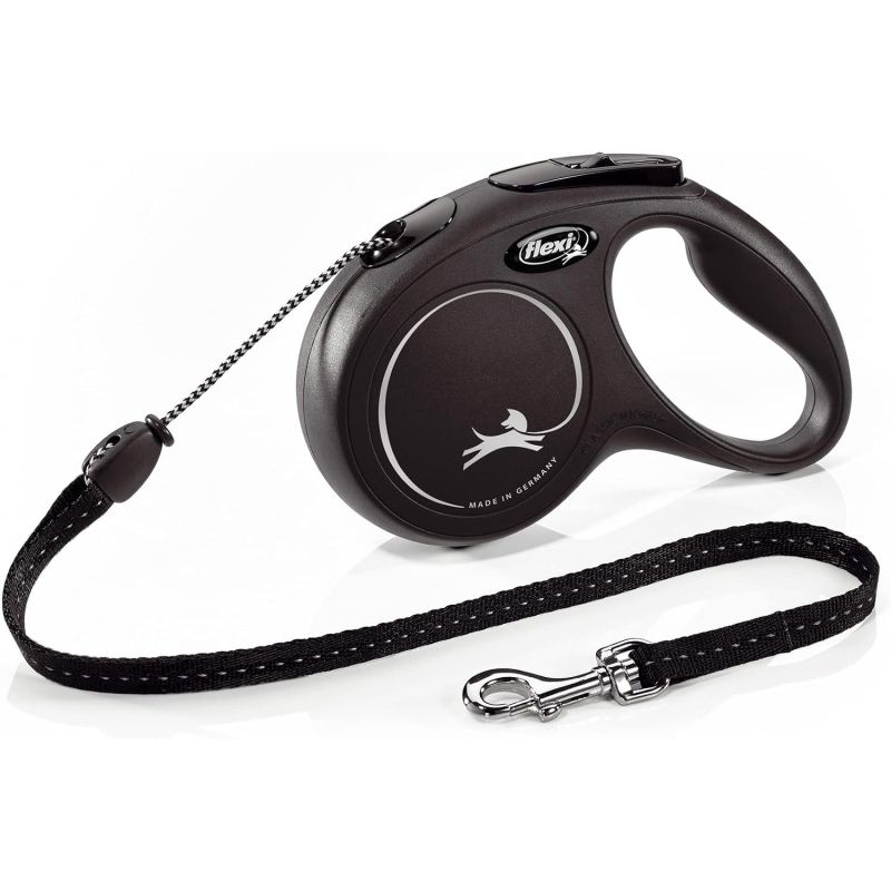 FLEXI CLASSIC CORD M NOIRE 5M