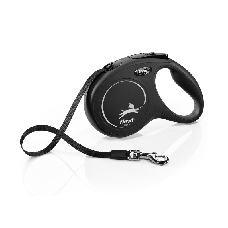 FLEXI CLASSIC TAPE L NOIRE 5M