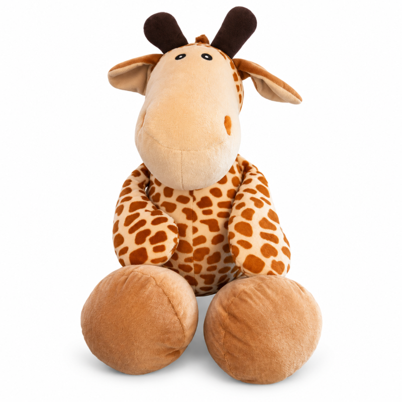 Jouet Chien peluche Girafe XL 60cm