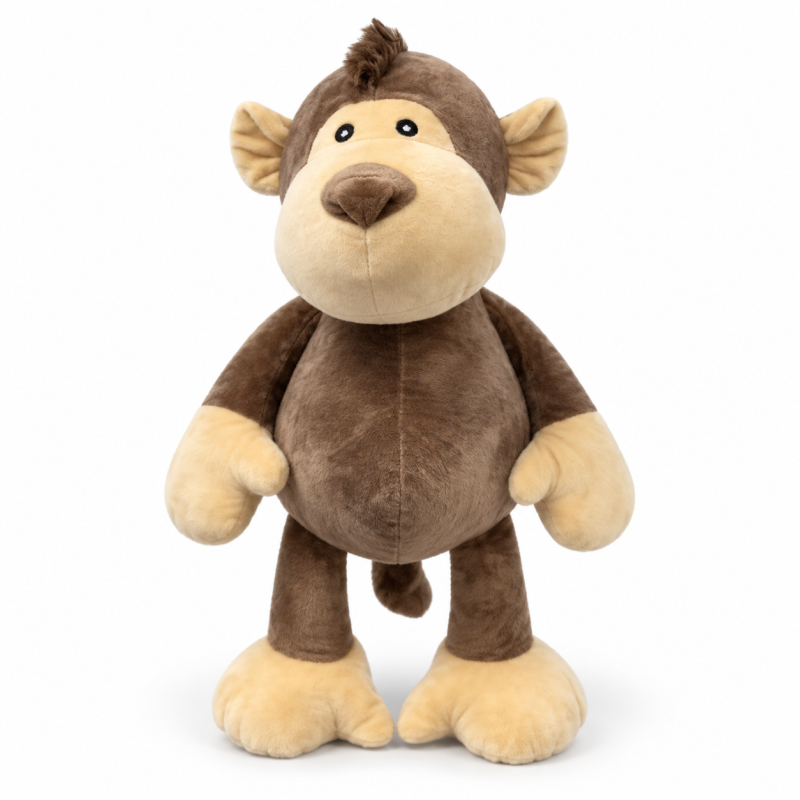 Jouet Chien peluche Singe XL 60cm