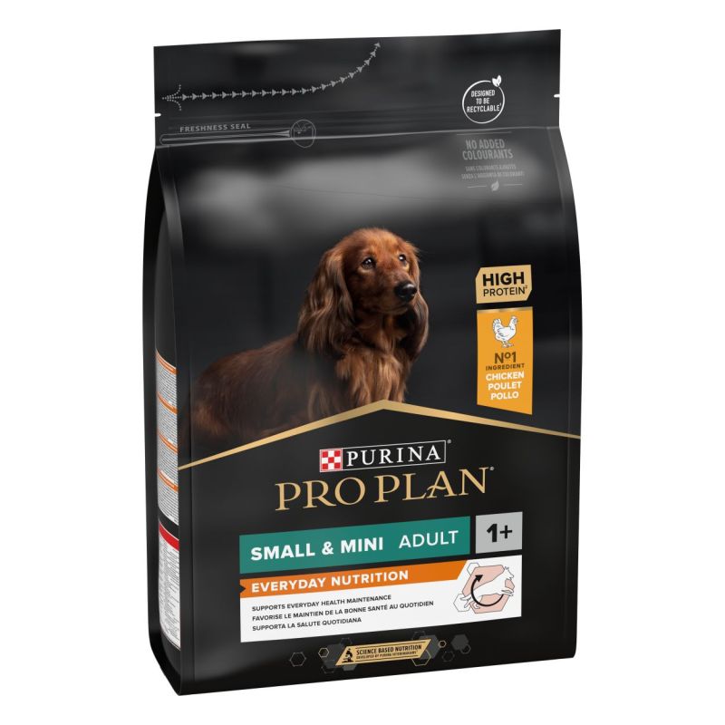 PRO PLAN Chien Small&Mini Adult Everyday Nutrition Poulet 3KG