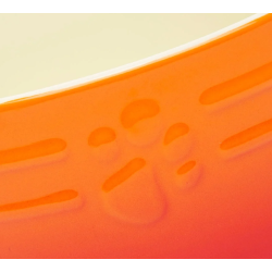 SCRUFFS BOWL OMBRE ORANGE 15CM