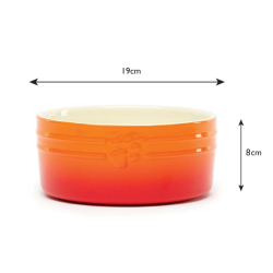 SCRUFFS BOWL OMBRE ORANGE 19CM