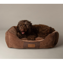 SCRUFFS CHESTER BED 75X60CM CHOCOLAT- L