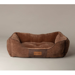 SCRUFFS CHESTER BED 75X60CM CHOCOLAT- L