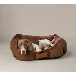 SCRUFFS CHESTER BED 90X70CM CHOCOLAT- XL