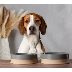 SCRUFFS BOWL SCANDI GREY 14X14X5CM