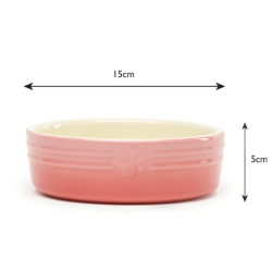 SCRUFFS BOWL OMBRE ROSE 15CM
