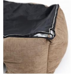 PANIER ANTIDERAPANT DEHOUSSABLE MARRON - 80X55X35CM