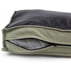 MATELAS ANTIDERAPANT DEHOUSSABLE VERT - 68X56XH12CM