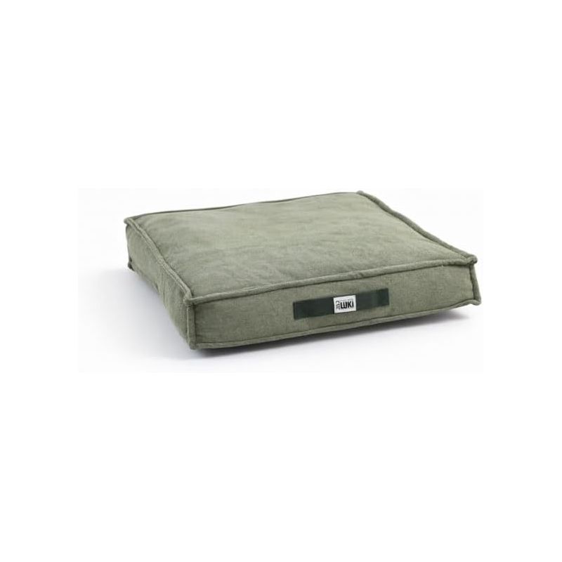 MATELAS ANTIDERAPANT DEHOUSSABLE VERT - 68X56XH12CM