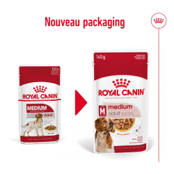 ROYAL CANIN CHIEN MEDIUM ADULT 10x140gr