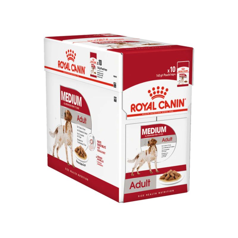 ROYAL CANIN CHIEN MEDIUM ADULT 10x140gr