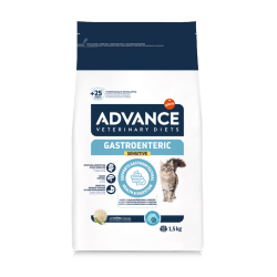 Sac de 1,5 kg de croquettes Advance Veterinary Diets Gastroenteric Sensitive pour chat