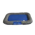 Coussin OXFORD bleu gris L 95