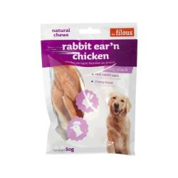 Friandises Rabbit Ear'n Chicken 80g