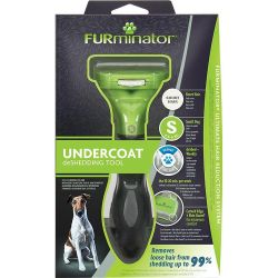 Brosse FURminator pour chiens de petite taille et poils courts