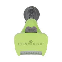 Brosse FURminator pour chiens de petite taille et poils longs