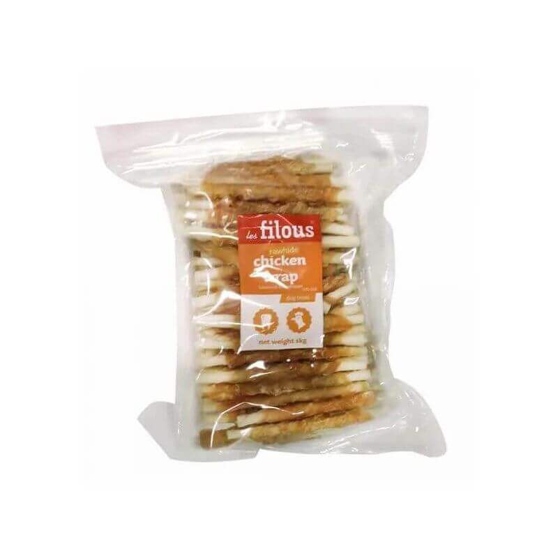 Friandise Chicken Wrap Rawhide 1KG
