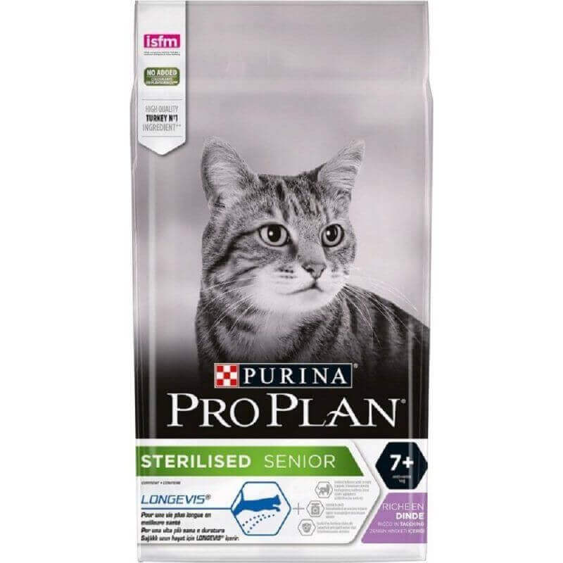 Pro Plan Sterilised Senior Longevis Dinde