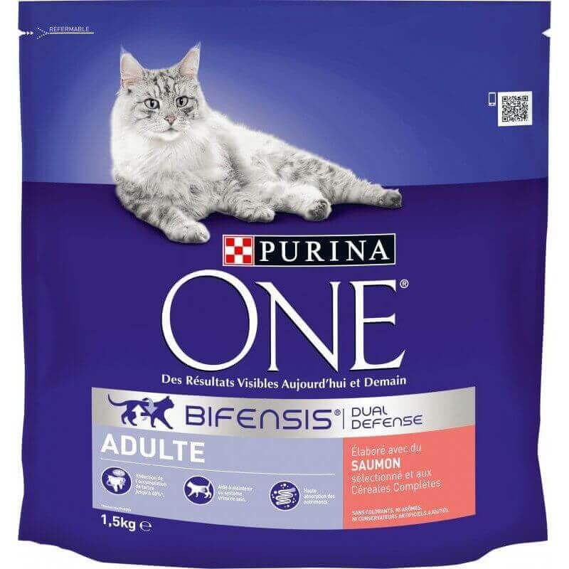 Purina One Bifensis Adulte Saumon 1,5KG Purina One Bifensis Adulte Saumon 1,5KG