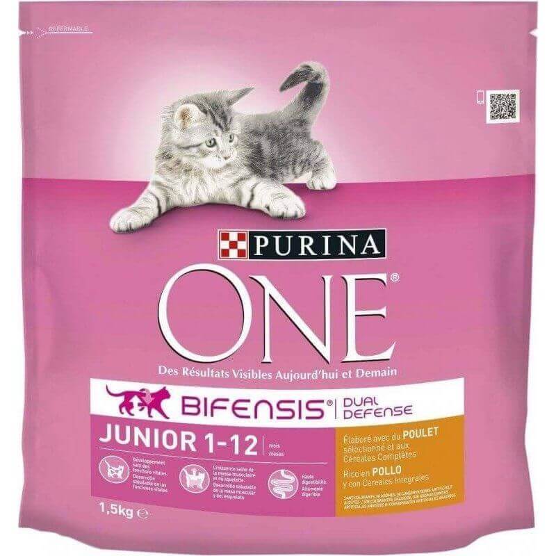 Purina One Bifensis Junior Poulet 1,5KG