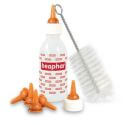 Pack biberon tétines et brosse de nettoyage
