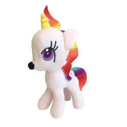 Peluche Kelsa licorne 22cm