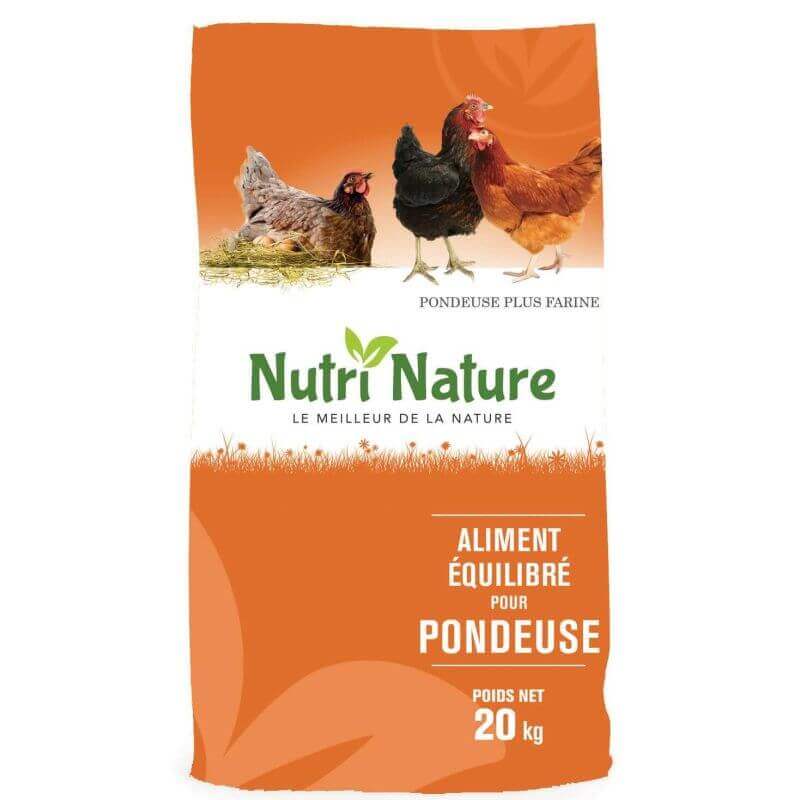 Nutri Nature Pondeuse Plus Farine 20KG Nutri Nature Pondeuse Plus Farine 20KG