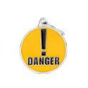 Médaille Charms Danger