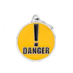 Médaille Charms Danger