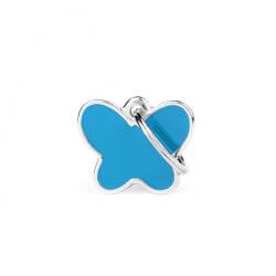 Médaille Charms Papillon bleu