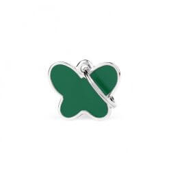 Médaille Charms Papillon vert