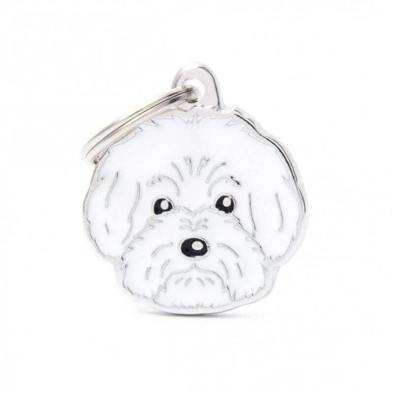 Médaille Friends Bichon bolonais Médaille Friends Bichon bolonais