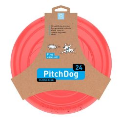PitchDog Flying Disc 24cm rose