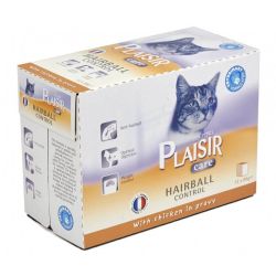Emincés au poulet Hairball control 12x85g