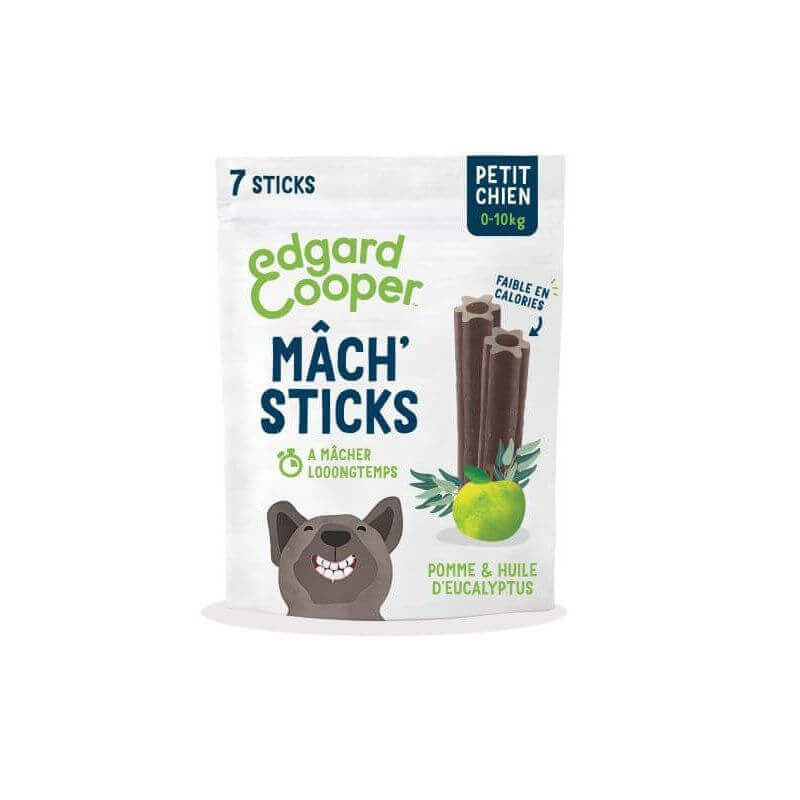 Mâch'sticks Pommes Eucalyptus petit chien 7x105g Mâch'sticks Pommes Eucalyptus petit chien 7x105g