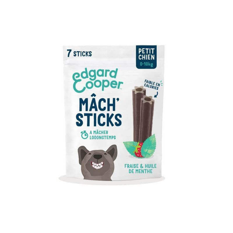 Mâch'sticks Menthe et Fraise petit chien 105g