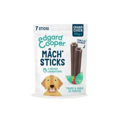Mâch'sticks Menthe et Fraise grand chien 240g