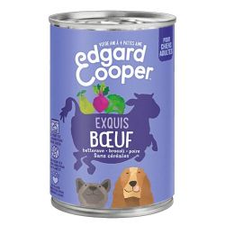 Boîte chien Boeuf 400g Edgar Cooper